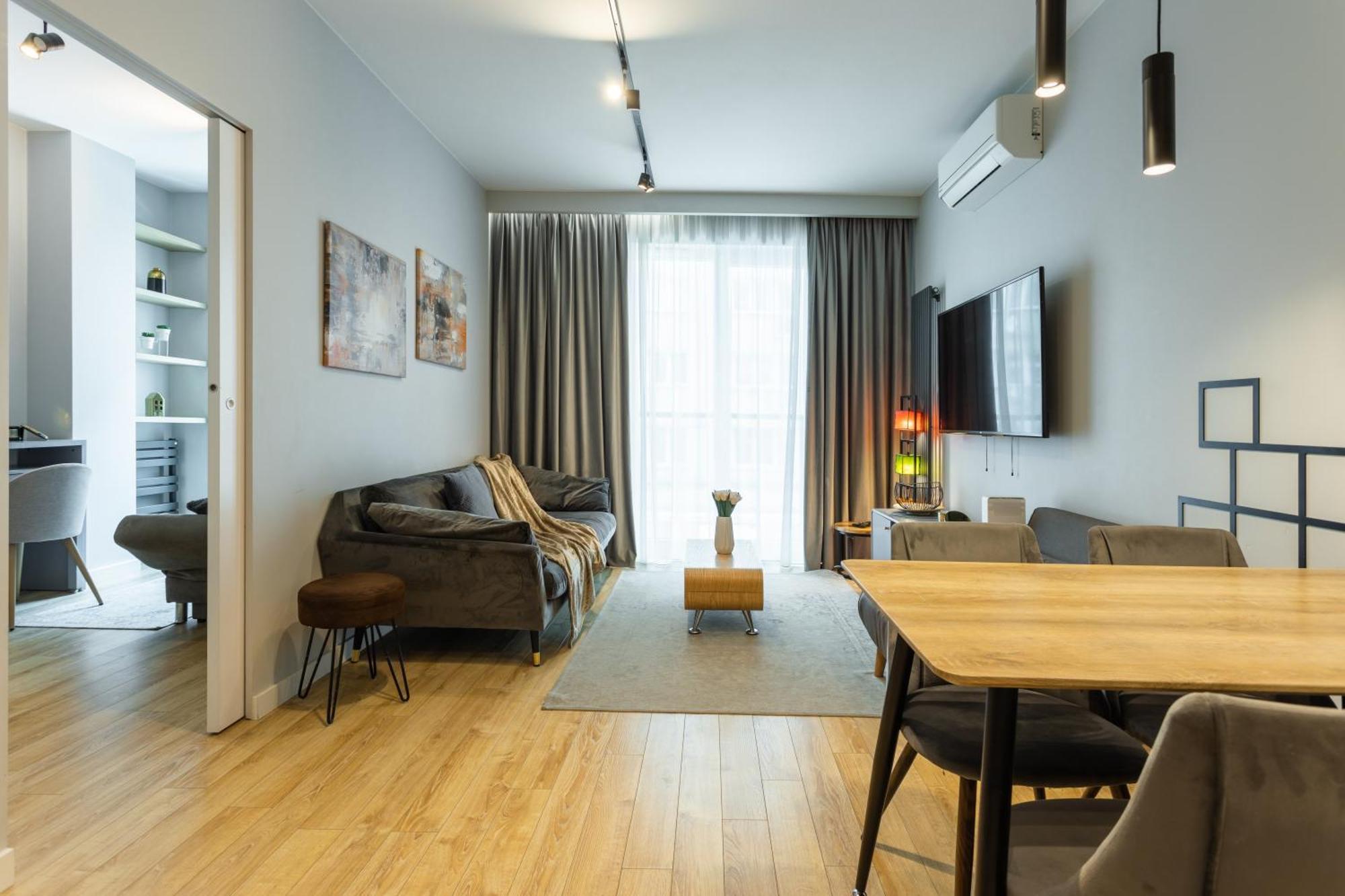 Golden Apartments Warsaw - Luxury Building With Terrace On The Roof - Sienna Str Luaran gambar