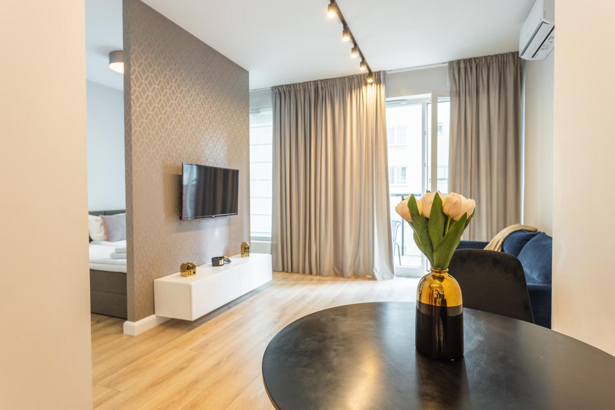 Golden Apartments Warsaw - Luxury Building With Terrace On The Roof - Sienna Str Luaran gambar